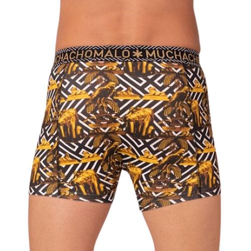 Muchachomalo Myth Egyptian black/gold boxer short Muchachomalo Myth Egyptian black/gold boxer short