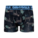 Gianvaglia Zeebra black/print boxershort