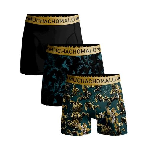 Muchachomalo Statuebattle black/green boxershort