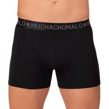 Muchachomalo Basic Black Modal Boxershort Muchachomalo Basic Black Modal Boxershort