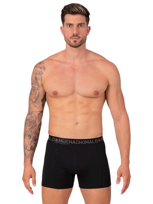Muchachomalo Basic black modal boxershort Muchachomalo Basic black modal boxershort