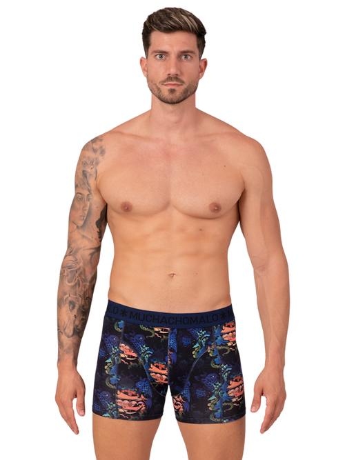 Muchachomalo Ship blue/print modal boxershort Muchachomalo Ship blue/print modal boxershort