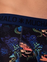 Muchachomalo Ship blue/print modal boxershort