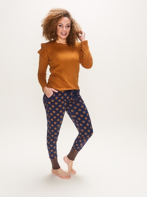 Charlie Choe Wandering Nights navy/print pyjama pant Charlie Choe Wandering Nights navy/print pyjama pant