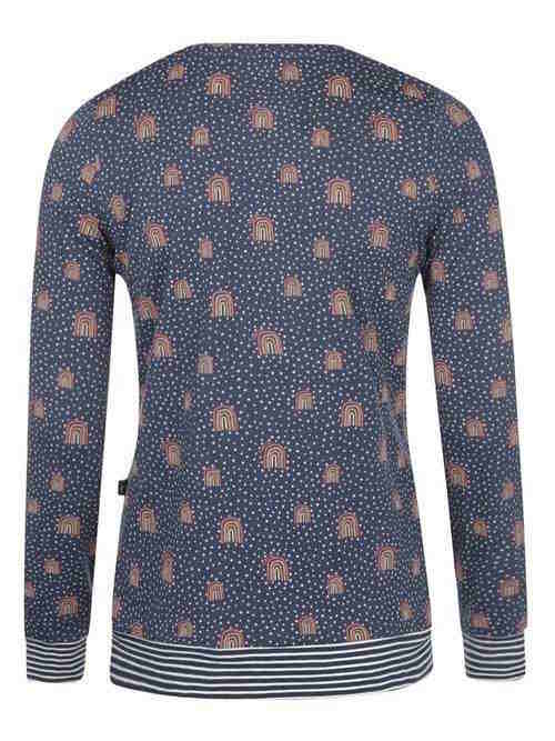 Charlie Choe Wandering Nights navy/print sleep shirt Charlie Choe Wandering Nights navy/print sleep shirt