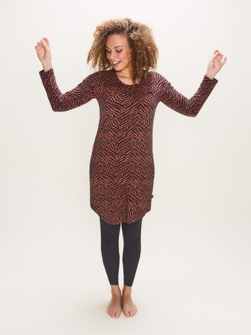 Charlie Choe Wild Nights terracotta nightdress Charlie Choe Wild Nights terracotta nightdress