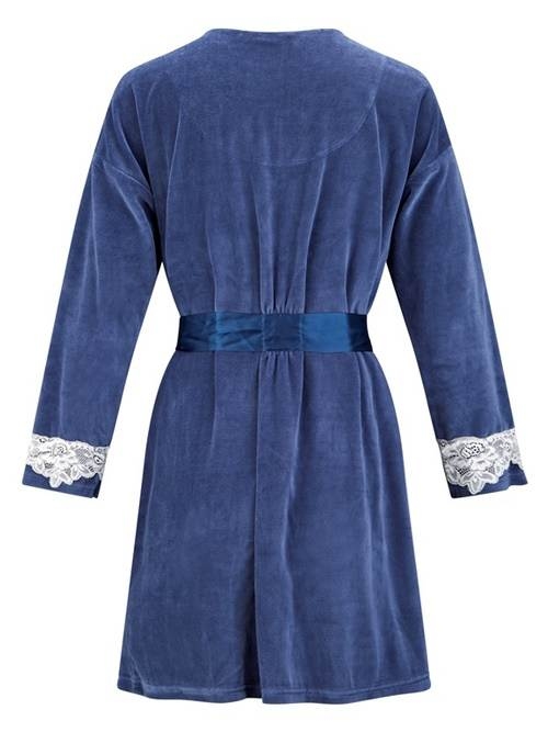 Charlie Choe Fantasy Dreams blue bathrobe Charlie Choe Fantasy Dreams blue bathrobe