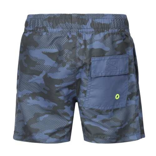 DJ DutchJeans Camouflage blue/print swimshort  DJ DutchJeans Camouflage blue/print swimshort