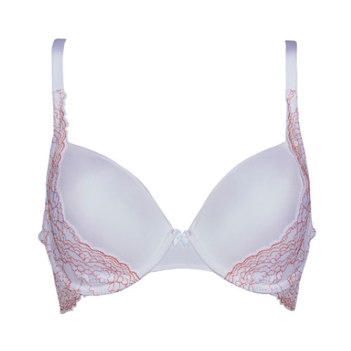 After Eden D-Cup & Up Simone white/print padded bra After Eden D-Cup & Up Simone white/print padded bra