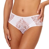 After Eden D-Cup & Up Simone white/print brief