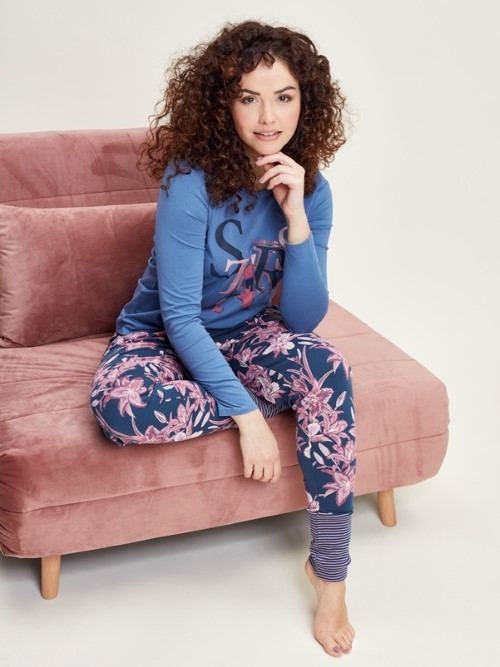 Charlie Choe Fantasy Dreams blue sleep shirt Charlie Choe Fantasy Dreams blue sleep shirt