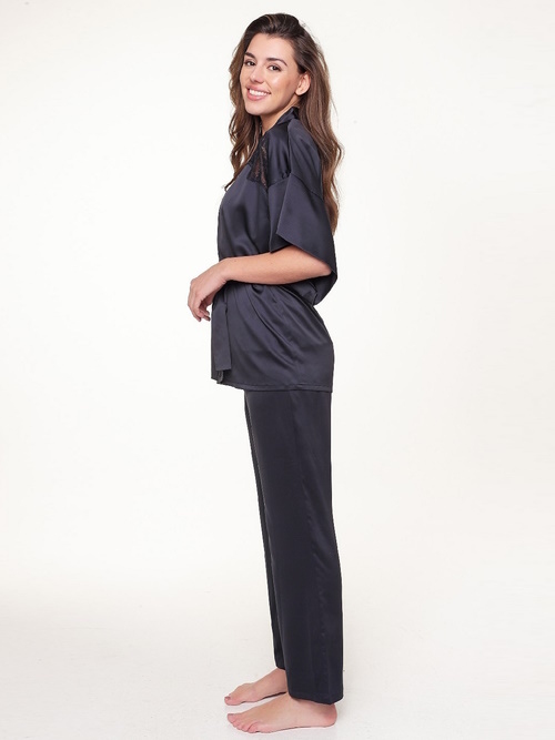 LingaDore Night Dark Snake navy blue kimono LingaDore Night Dark Snake navy blue kimono