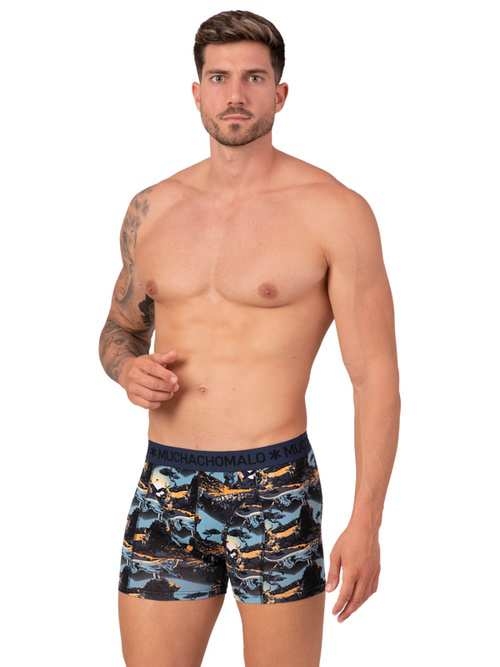 Muchachomalo Lion blue/print boxer short Muchachomalo Lion blue/print boxer short