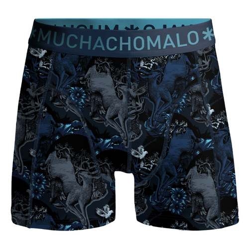 Muchachomalo Deer blue/print boxershort