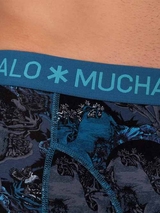 Muchachomalo Deer blue/print boxershort