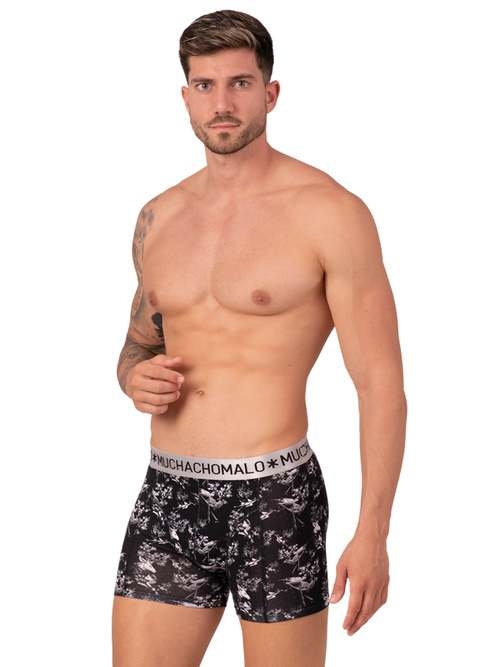 Muchachomalo Deer black/print boxer short Muchachomalo Deer black/print boxer short