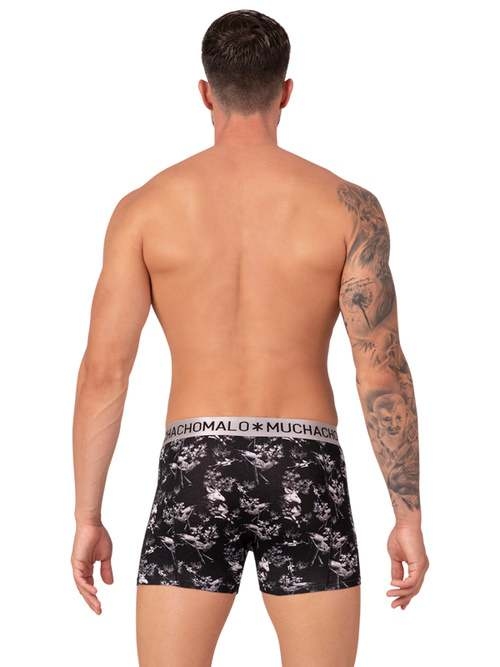 Muchachomalo Deer black/print boxer short Muchachomalo Deer black/print boxer short