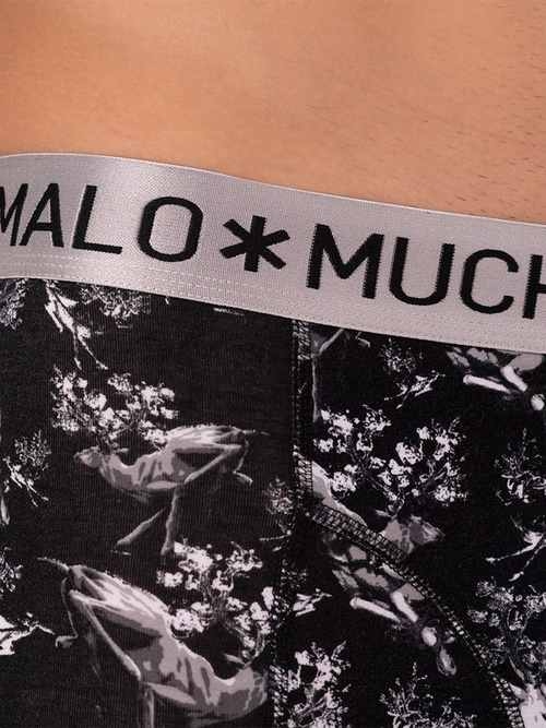 Muchachomalo Deer black/print boxer short Muchachomalo Deer black/print boxer short