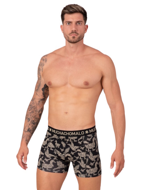 Muchachomalo Duck black/print boxer short Muchachomalo Duck black/print boxer short