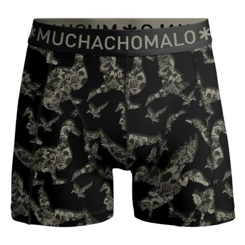 Muchachomalo Duck black/print boxershort
