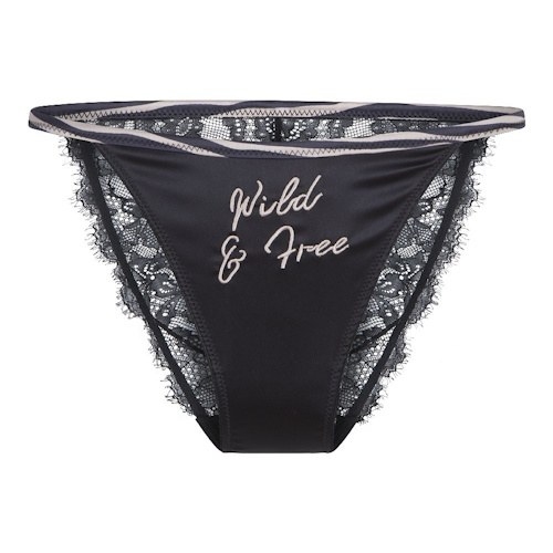 LingaDore Striped Zebra black/print brief LingaDore Striped Zebra black/print brief