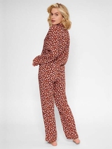 LingaDore Night Love brown/print pajama