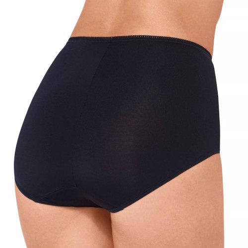 Sloggi 24/7 Microfibre black high waist brief Sloggi 24/7 Microfibre black high waist brief