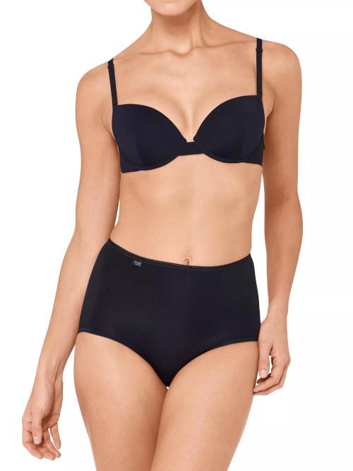 Sloggi 24/7 Microfibre black high waist brief Sloggi 24/7 Microfibre black high waist brief