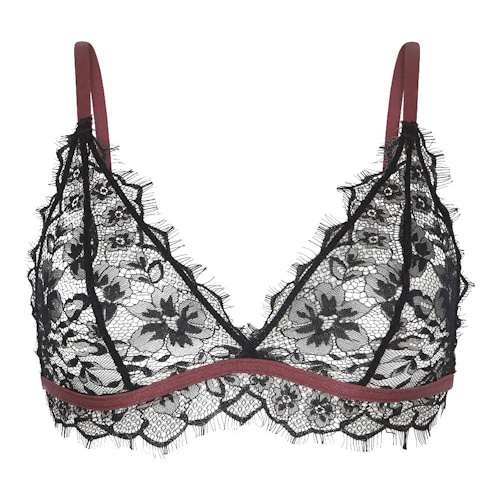 LingaDore LingaDore Love Black Ruby black/red wireless bra LingaDore LingaDore Love Black Ruby black/red wireless bra