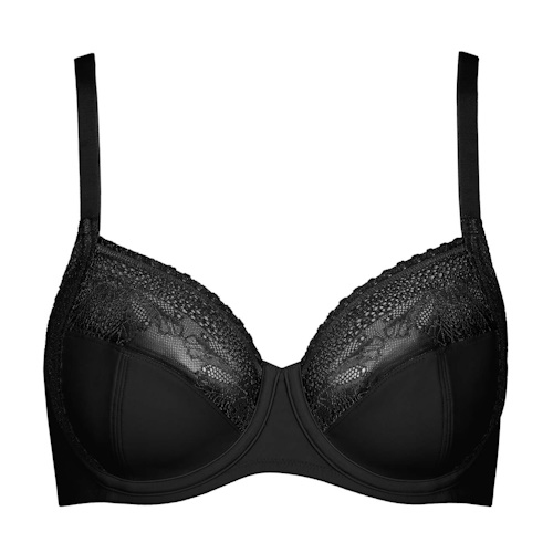 Lisca Gina black non-padded bra Lisca Gina black non-padded bra
