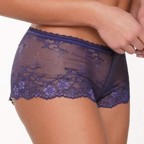 LingaDore Daily Basic blue/print short LingaDore Daily Basic blue/print short