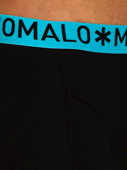 Muchachomalo Lickit black/aqua boxer short Muchachomalo Lickit black/aqua boxer short