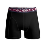 Muchachomalo Light Cotton Solid black/red boxershort