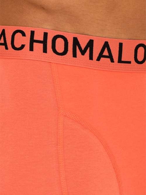 Muchachomalo Light Cotton Solid orange boxer short Muchachomalo Light Cotton Solid orange boxer short