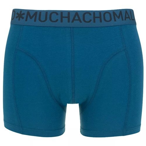 Muchachomalo Light Cotton Solid petrol boxer short Muchachomalo Light Cotton Solid petrol boxer short