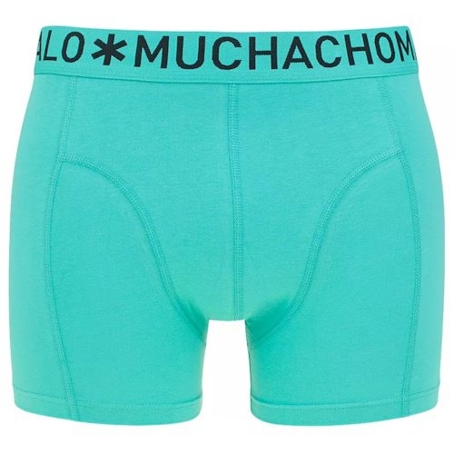 Muchachomalo Light Cotton Solid aqua boxer short Muchachomalo Light Cotton Solid aqua boxer short