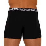 Muchachomalo Light Cotton Solid black boxershort