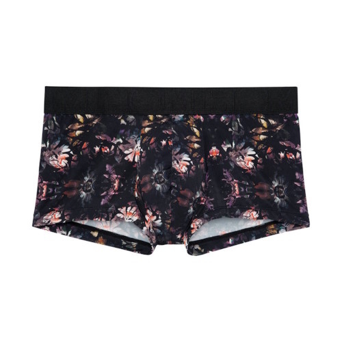HOM Sebastian black/print sport trunk HOM Sebastian black/print sport trunk