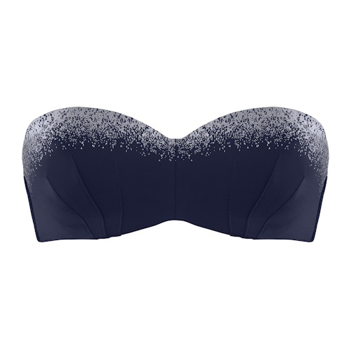 Marlies Dekkers Swimwear Isthar navy blue padded bikini bra Marlies Dekkers Swimwear Isthar navy blue padded bikini bra