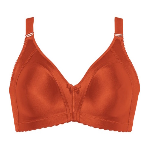 Naturana Minimizer orange wireless bra Naturana Minimizer orange wireless bra