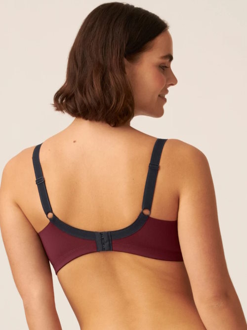 Naturana Minimizer bordeaux wireless bra Naturana Minimizer bordeaux wireless bra