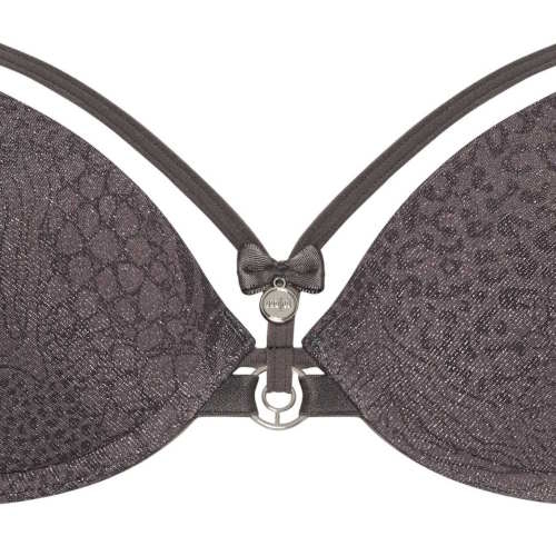 Marlies Dekkers Space Odyssey grey push up bra Marlies Dekkers Space Odyssey grey push up bra