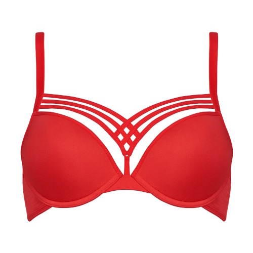 Marlies Dekkers Dame de Paris red push up bra Marlies Dekkers Dame de Paris red push up bra