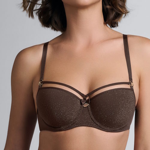 Marlies Dekkers Space Odyssey brown padded bra Marlies Dekkers Space Odyssey brown padded bra