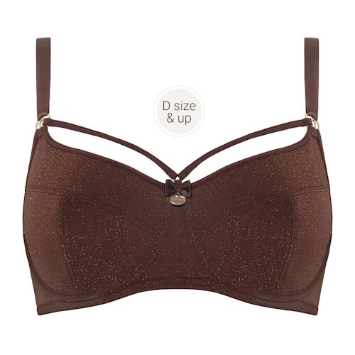 Marlies Dekkers Space Odyssey brown non-padded bra Marlies Dekkers Space Odyssey brown non-padded bra