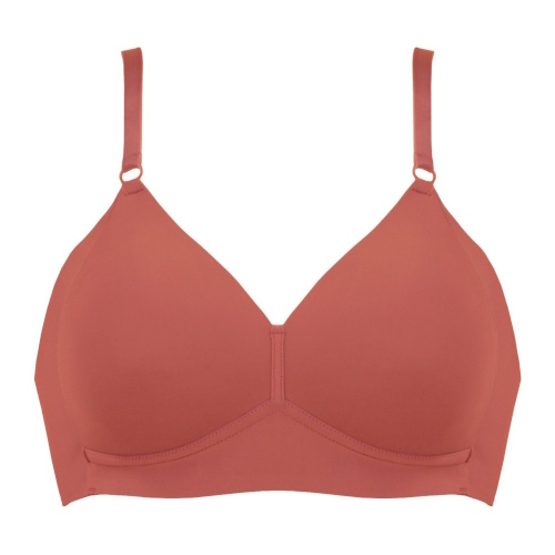 Naturana Side smoother antique rose wireless bra Naturana Side smoother antique rose wireless bra