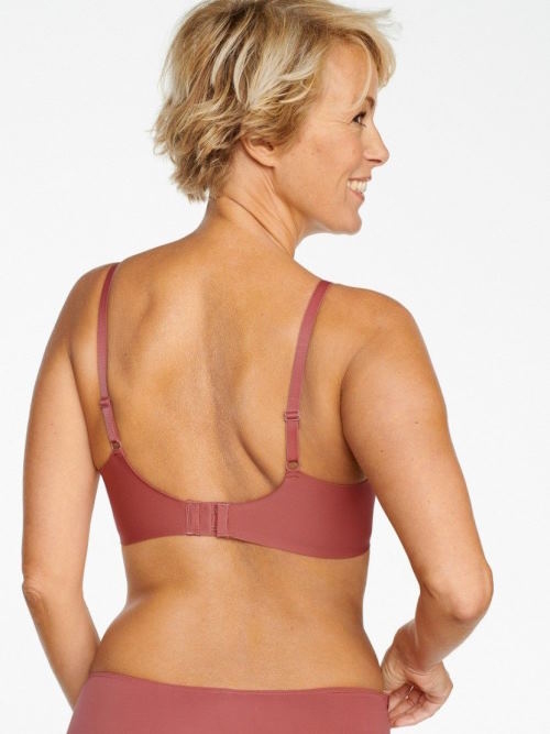 Naturana Side smoother antique rose wireless bra Naturana Side smoother antique rose wireless bra