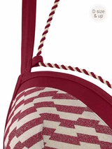 Marlies Dekkers Swimwear Neptuna red/print padded bikini bra