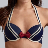 Marlies Dekkers Swimwear Sailor Mary navy blue/ivory push up bikini bra