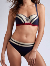 Marlies Dekkers Swimwear Starboard navy/red padded bikini bra